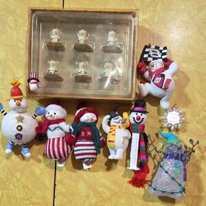 #9 Festive Snowman Ornaments Collection  Hallmark.